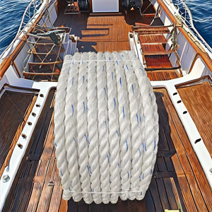 Cuerda de polipropileno de 4 hilos multifilamento colorida 16MM 18mm 32mm estructura trenzada fabricante directo pesca marina - Product Image 1