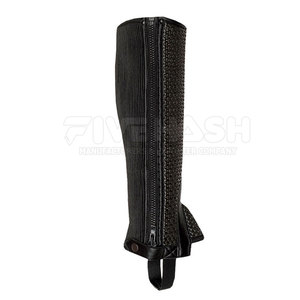 Mini protectores de cuero para patas de caballo, resistentes, para entrenamiento ecuestre al aire libre y uso diario. - Product Image 3