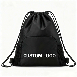 <b>Waterproof</b> Basketball <b>Drawstring</b> Backpacks with Pockets Travel Gym String Backpack Sports <b>Drawstring</b> Backpack <b>Bag</b> - Product Image 6