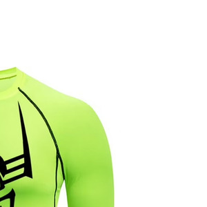 Camiseta de Compresión de Manga Larga para Hombre, Cuello Redondo, Secado Rápido, Ajuste Delgado, Deportiva, Tejido de Spandex, Transpirable y Ecológica - Product Image 5