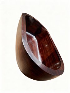 Bañera Ovalada Moderna y Clásica de Madera Maciza SUAR, Fabricada en Indonesia, con Tapa, de Estilo Exótico, en Oferta - Product Image 2