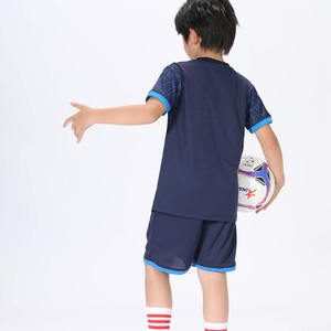 Camiseta de Fútbol de Verano para Niños, Transpirable, con Estampado por Transferencia de Calor, 100% Poliéster, para Entrenamiento, con Logotipo Personalizado, 2026 - Product Image 1