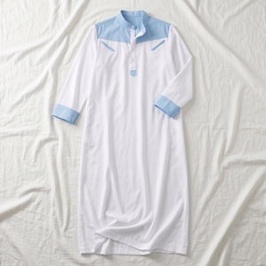 เสื้อผ้ามุสลิมชายแบบอาหรับสำหรับฤดูหนาว ชุดอิสลาม ซาอุดิอาระเบีย โมร็อกโก โธบ ผู้ชายมุสลิม ตะวันออกกลาง ซาอุดิอาระเบีย คาฟตัน - Product Image 4