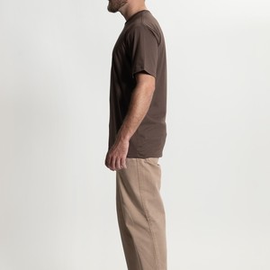 T-shirt pour homme 100% coton molletonné imprimé anti-plis séchage rapide écologique personnalisé OEM/ODM Vente en gros Pakistan TRADEEM SPORTS - Product Image 2