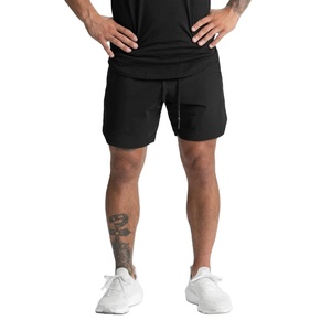 Short de sport à séchage rapide pour homme avec logo personnalisable Short de fitness tissé pour homme pour courir chez Nurak 2025 - Product Image 5