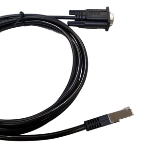 Câble de console POS personnalisé RS232 D-SUB 9F vers RJ45 2M Noir - Product Image 4