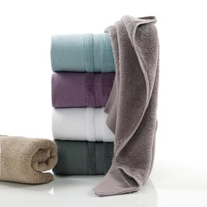 Serviette de toilette en coton de haute qualité, épaisse et douce, pour usage quotidien, hôtel, spa, commandes en gros, couleur unie - Product Image 5