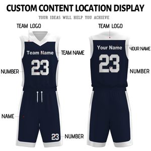 Street Style Basketball Uniform Athletic Cut Jersey with Matching <b>Shorts</b> Tournament Ready Basketball Uniform - Product Image 5