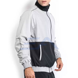 Chaquetas Cortavientos de Invierno para Hombre, Servicio OEM, Cuello Alto, Logotipo Frontal, Ecológicas, Transpirables, Alta Calidad, MOQ Bajo - Product Image 3