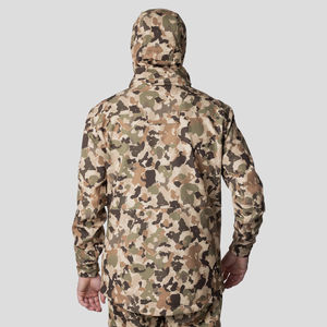 Chaqueta Táctica de Camuflaje Transpirable, Chaqueta de Forro Polar Cálida e Impermeable, Chaqueta con Capucha para Senderismo y Pesca al Aire Libre, Personalizable - Product Image 3