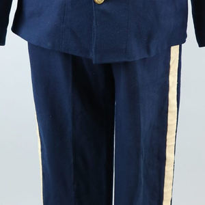 ชุดเสื้อโค้ทยูนิฟอร์มสไตล์อเมริกันโบราณ ชุดเสื้อโค้ทยูนิฟอร์มติดกระดุมสไตล์อเมริกัน - Product Image 5