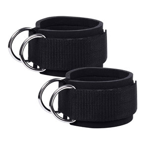 Hot Sale <b>Ankle</b> Strap D Ring Adjustable Strap <b>Ankle</b> <b>Support</b> Custom Padded <b>Ankle</b> Strap - Product Image 1