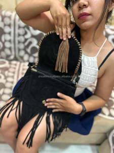 2025 Trendy Cowhide Leather Tassel Hobo Shoulder <b>Bags</b> Featured Purses Bohemian Fringed Handbags Crossbody <b>Bags</b> for <b>Women</b> - Product Image 5