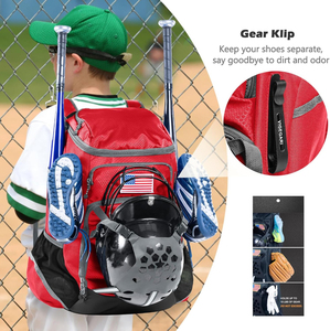 Bolsas de Béisbol Personalizadas de Poliéster para Hombre y Mujer, Bolsa de Equipamiento Sublimado para Equipos - Product Image 3