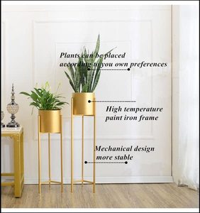 Macetero de Hierro de Alta Calidad para Sala de Estar, Jardín, Balcón y Decoración del Hogar, para Uso en Interiores y Exteriores, a Precio de Mayoreo - Product Image 2