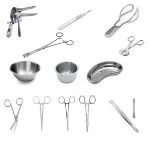Ensemble d'instruments chirurgicaux en acier inoxydable pour la chirurgie générale, opération manuelle, certifié CE, équipement de classe I de qualité médicale - Product Image 6