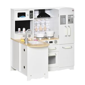 Modern Day <b>Corner</b> Play <b>Kitchen</b> Set Large with Full Appliance Set & Tons of <b>Storage</b> <b>Kitchen</b> & Food Toys - Product Image 1