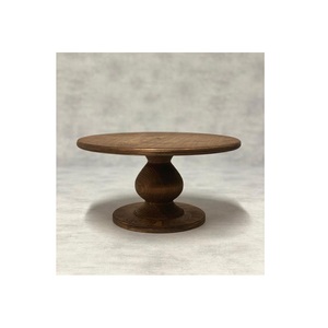 Support en bois naturel pour la décoration de gâteaux, les tables de desserts et les présentoirs de comptoir de cuisine - Product Image 6
