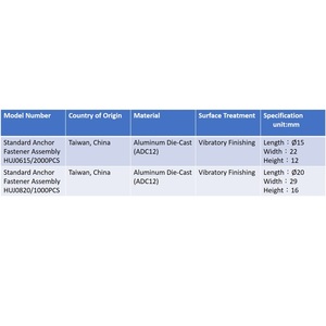 Conectores Ocultos para Líneas Transportadoras, Estructuras de Automatización Robótica, Equipos de Laboratorio, Estaciones de Trabajo Modulares, Aleación de Plata - Product Image 2