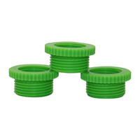 Raccord réducteur fileté femelle 1/2 pouce à 3/4 pouce, adaptateur de robinet en plastique, connecteurs d'eau de jardin
