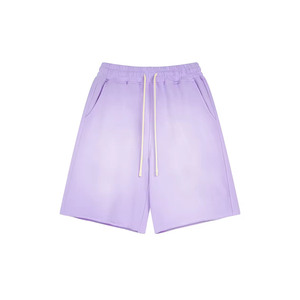 Shorts décontractés en tricot pour femme, taille élastiquée avec cordon de serrage, poches, taille mi-haute, coupe classique, couleur unie, design respirant, 100 % coton, haute qualité - Product Image 6