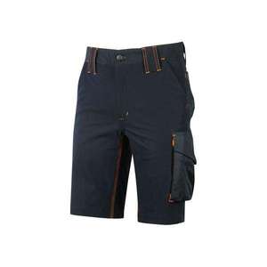 U-POWER - FU196DB-4XL Pantalones cortos de trabajo color azul mercurio en tela U-4 - EAN 8033546440735 PANTALONES DE TRABAJO PANTALONES CORTOS DE TRABAJO - Product Image 1