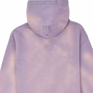 Sweat à capuche décontracté pour homme, coupe ample, style délavé, pour un look élégant au quotidien, en coton mélangé. - Product Image 5