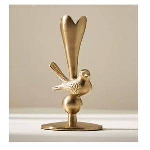 Nouvelle Arrivée Porte-bougie en feuille de palmier avec finition dorée, Décoration de table, Porte-bougie pour cheminée, Porte-bougie pour occasions festives - Product Image 4