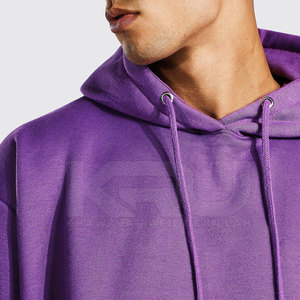 Sudadera con Capucha Extra Grande de Invierno para Hombre, 100% Algodón, con Logotipo Personalizado, Diseño Holgado y Cómodo con Bolsillo - Product Image 5