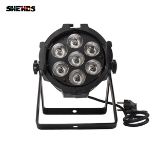 SHEHDS 7×18W <b>LED</b> Par RGBWAUV 6in1 Stage Lighting DMX Wash <b>Light</b> for Mobile DJ Wedding - Product Image 6