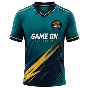 Camiseta de Fútbol Personalizada, Uniforme de Equipo de Fútbol, Impresión por Sublimación, Camiseta Deportiva Transpirable de Secado Rápido - Product Image 6