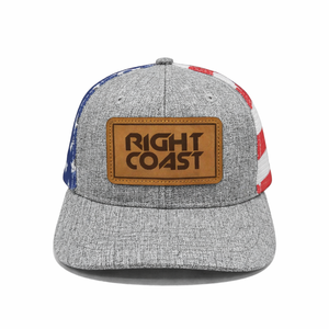 Gorra Trucker Deportiva Personalizada OEM con Bandera de EE. UU. Sublimada, Malla Trasera Moderna para Uso Casual/Aire Libre - Product Image 1