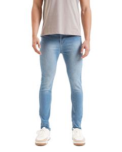 กางเกงยีนส์เดนิมทรงสลิมฟิตสำหรับผู้ชาย ปี 2026 กางเกงยีนส์ผอมทรงสกินนี่สำหรับผู้ชาย ขายส่งจากโรงงาน กางเกงยีนส์เดนิมทรงตรงระบายอากาศได้ดีสำหรับผู้ชาย - Product Image 1