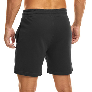 Workout Fitness Shorts For Men Solid Comfort <b>Elastic</b> Waistband Breathable Quick Dry Eco-Friendly Casual Men's Joggers Shorts - Product Image 5
