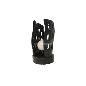 Eco-Friendly Black Wooden Table Lamp for Living Room Bedroom Hotel Interior Modern Home Decor - Product Image 1