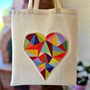 Bolso de mano de yute para mujer, tipo tote, con bordado de letras, asa de cuerda, reutilizable, para compras, playa y supermercado - Product Image 2