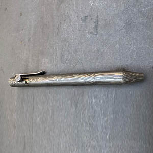 Bolígrafo de acero de Damasco, instrumento de escritura metálico de alta gama para oficinas ejecutivas y escritura diaria - Product Image 5