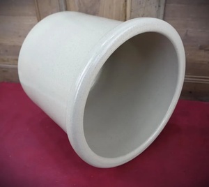 Porte-ustensiles en céramique minimaliste, finition mate mouchetée, cuit au four, résistant à la chaleur, durable, à large ouverture, organiseur de cuisine - Product Image 5