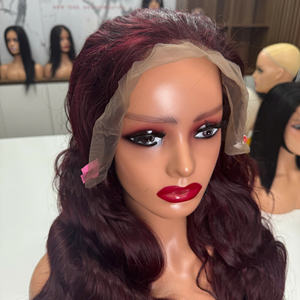 Vente en gros Extensions de cheveux humains bordeaux vietnamiens de haute qualité 100% à double extrémité pour le tissage - Product Image 4