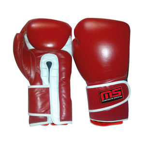 ถุงมือฝึกซ้อมคิกบ็อกซิ่งหนัง PU สำหรับผู้ชายโลโก้เฉพาะสำหรับฝึกศิลปะการต่อสู้และชกมวย - Product Image 5