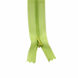 Wholesale Custom #3 Nylon Lace Invisible <b>Zipper</b> with Tear Drop Puller Pillow Cushions <b>Zipper</b> - Product Image 6
