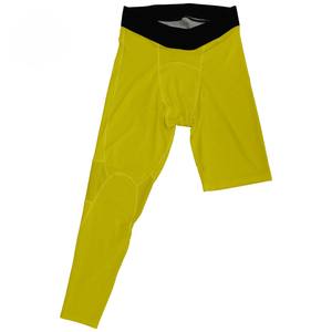 Leggings Deportivos de Compresión de Una Pierna, Transpirables, con Estampado, Cintura Elástica, de Poliéster, Spandex y Algodón, para Baloncesto - Product Image 4