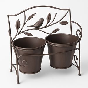 Nouvelle jardinière suspendue en métal au design vintage pour la décoration de terrasse et l'exposition de plantes d'intérieur, taille personnalisable - Product Image 4