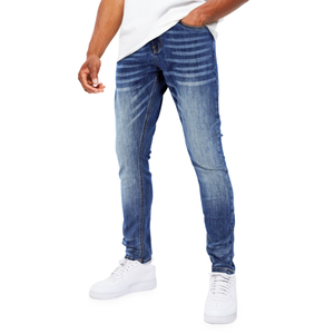 Custom Wholesale High Quality Cotton High Street Streetwear Selvedge Denim Men's <b>Jeans</b> - Product Image 1