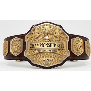 Ceintures de championnat personnalisées haut de gamme, ceintures de reconnaissance sportive personnalisées, fabricant OEM/ODM, vente en gros - Product Image 1