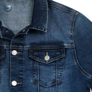 Chaqueta de Mezclilla para Hombre, Estilo Desgastado, Estilo Urbano, con Cuello Camisero, Chaqueta de Invierno - Product Image 5