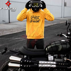 Sudadera con Capucha Textil de Alta Calidad para Motociclistas, con Protectores Extraíbles, Lavable a Máquina - Product Image 3
