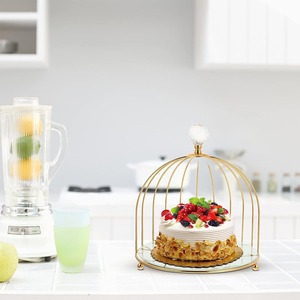 <b>Set</b> Of 2 Pcs Elegant Dessert Stand For Hotel Home Decor Party Table - Product Image 3