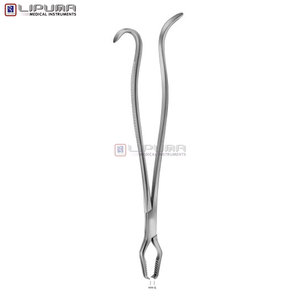 Pinzas para Sujetar Huesos LANE de 330 mm (13 1/8 pulgadas) con Mandíbula de 9 mm, Quirúrgicas, Ortopédicas, para Manipulación Segura de Huesos, Manuales, de Acero Inoxidable - Product Image 6