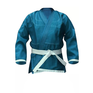 Kimono de BJJ vert olive pour homme, 100% coton, coupe classique, respirant, vêtements d'arts martiaux, taille adulte - Product Image 1